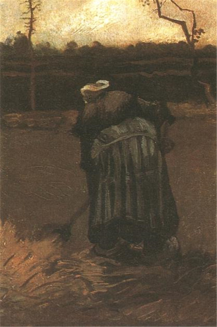 Peasant Woman Digging 1885